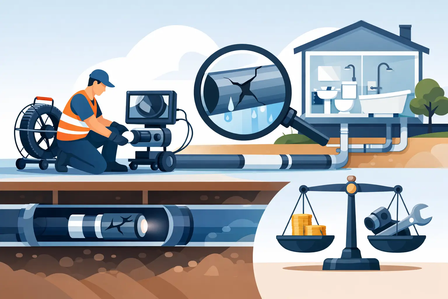 Inspeção CCTV Canalização: quando compensa