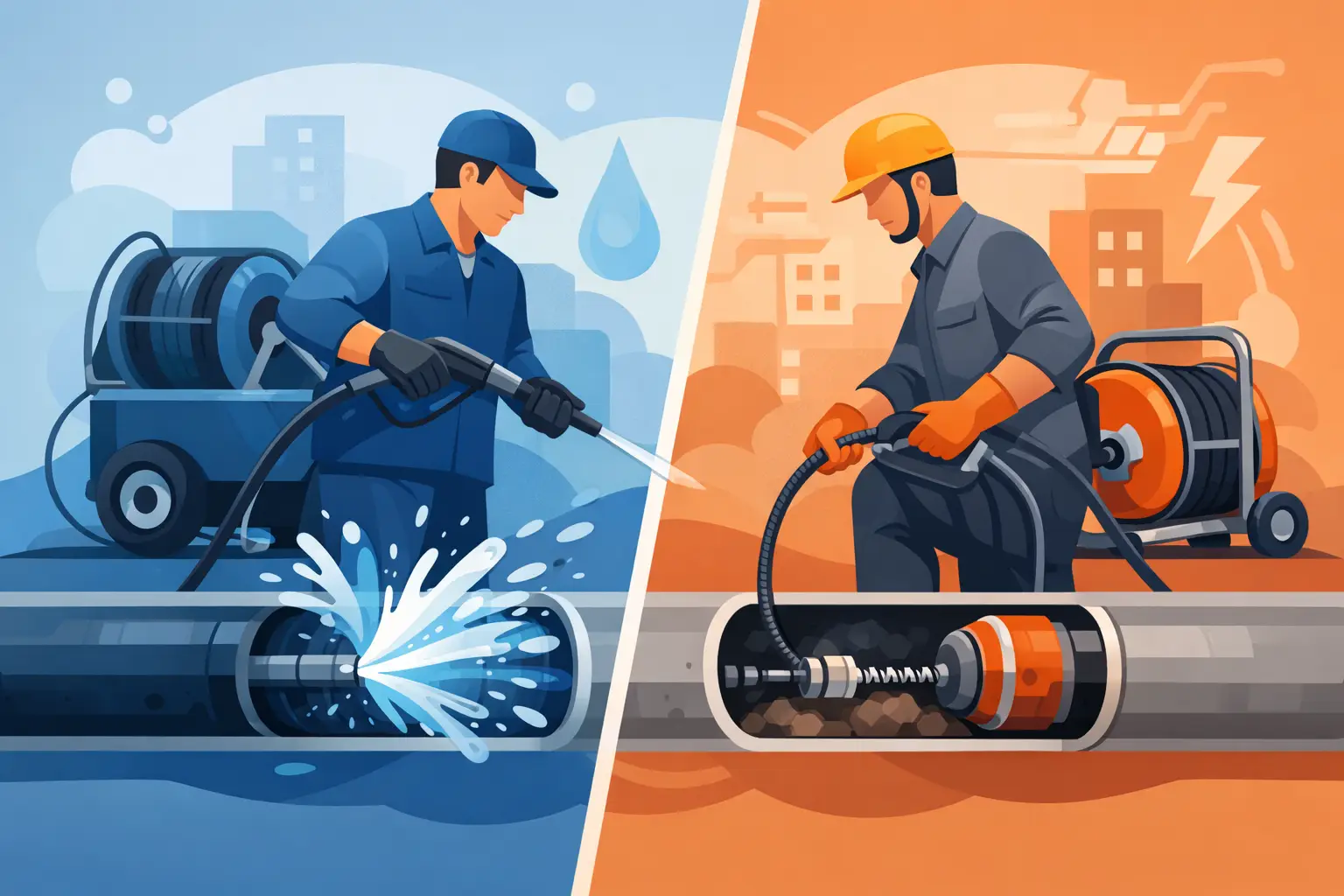 Hidrojato ou sonda elétrica: qual usar?