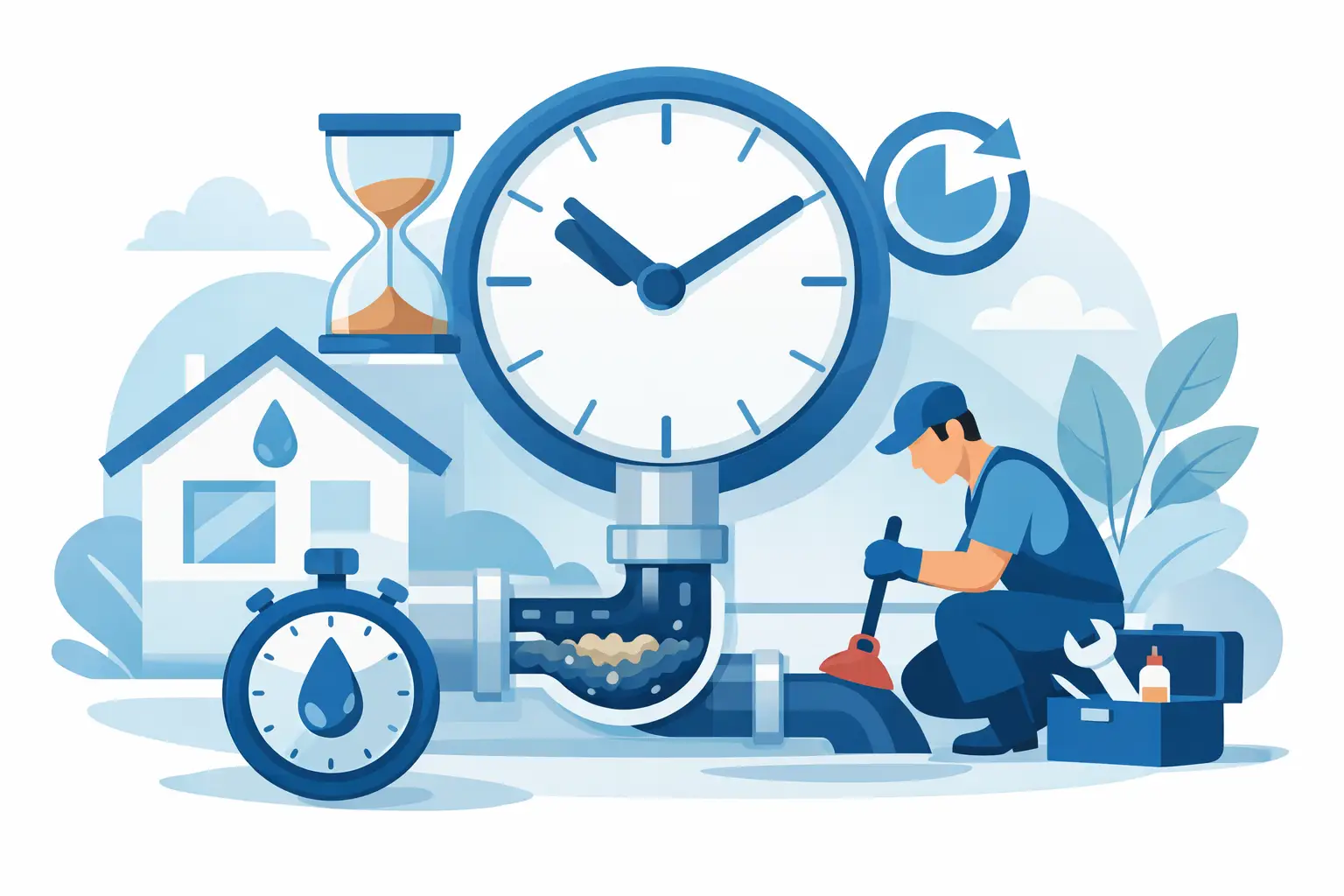 Quanto Tempo Demora o Desentupimento em Casa?
