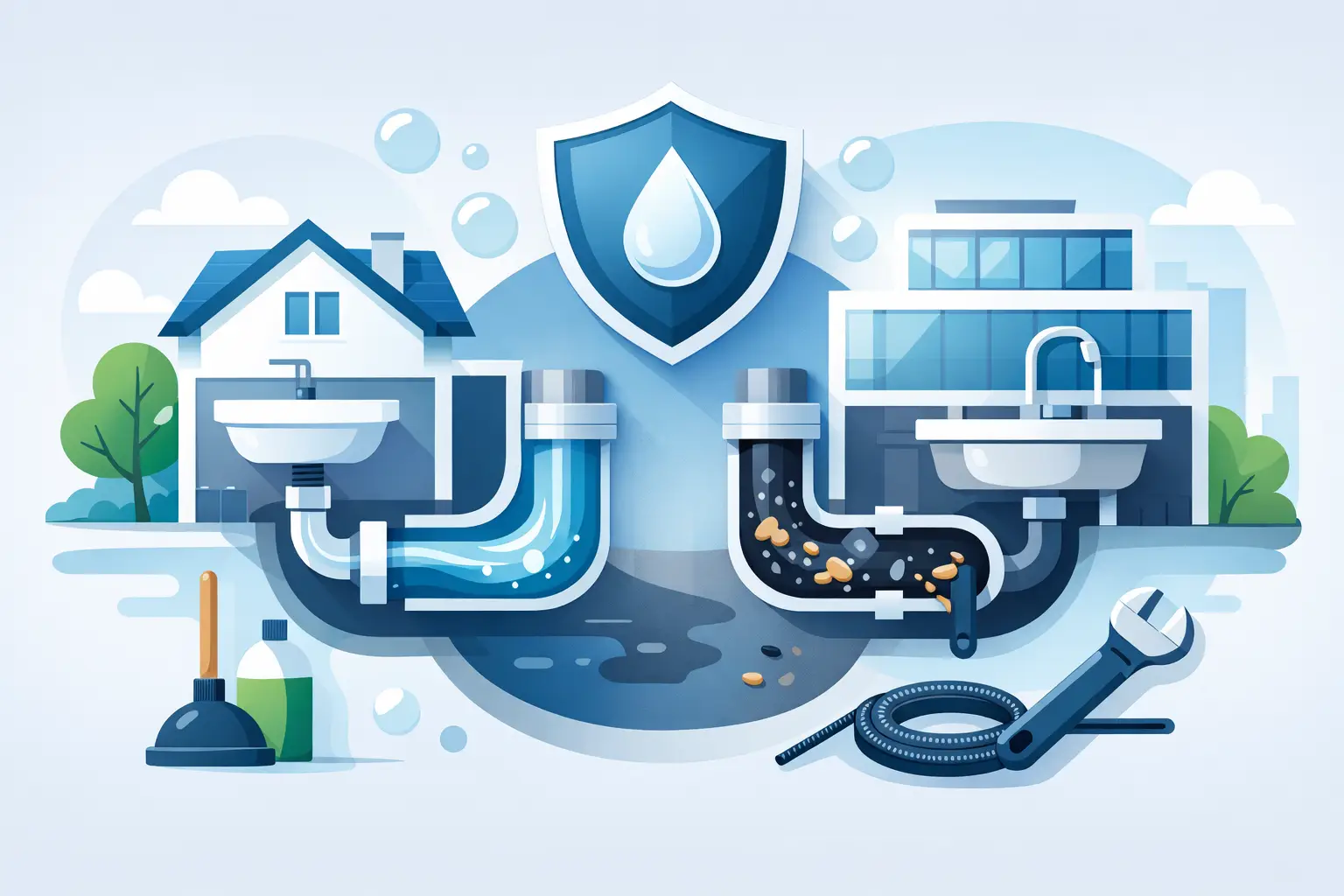 Como prevenir entupimentos em casa e empresas